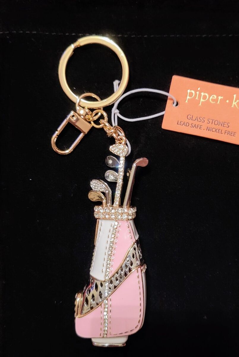 Piper K Golf Keychain