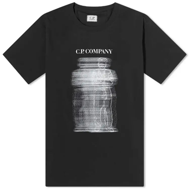 C.P. Company Black Blur Sailor Tee