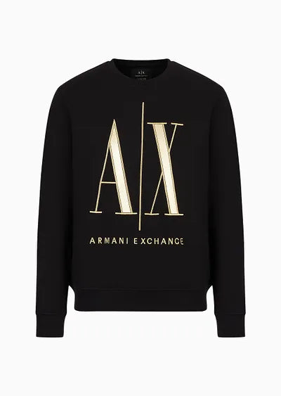 Armani Exchange Black Gold Sweater